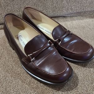 *Etienne Aigner Leather Loafer